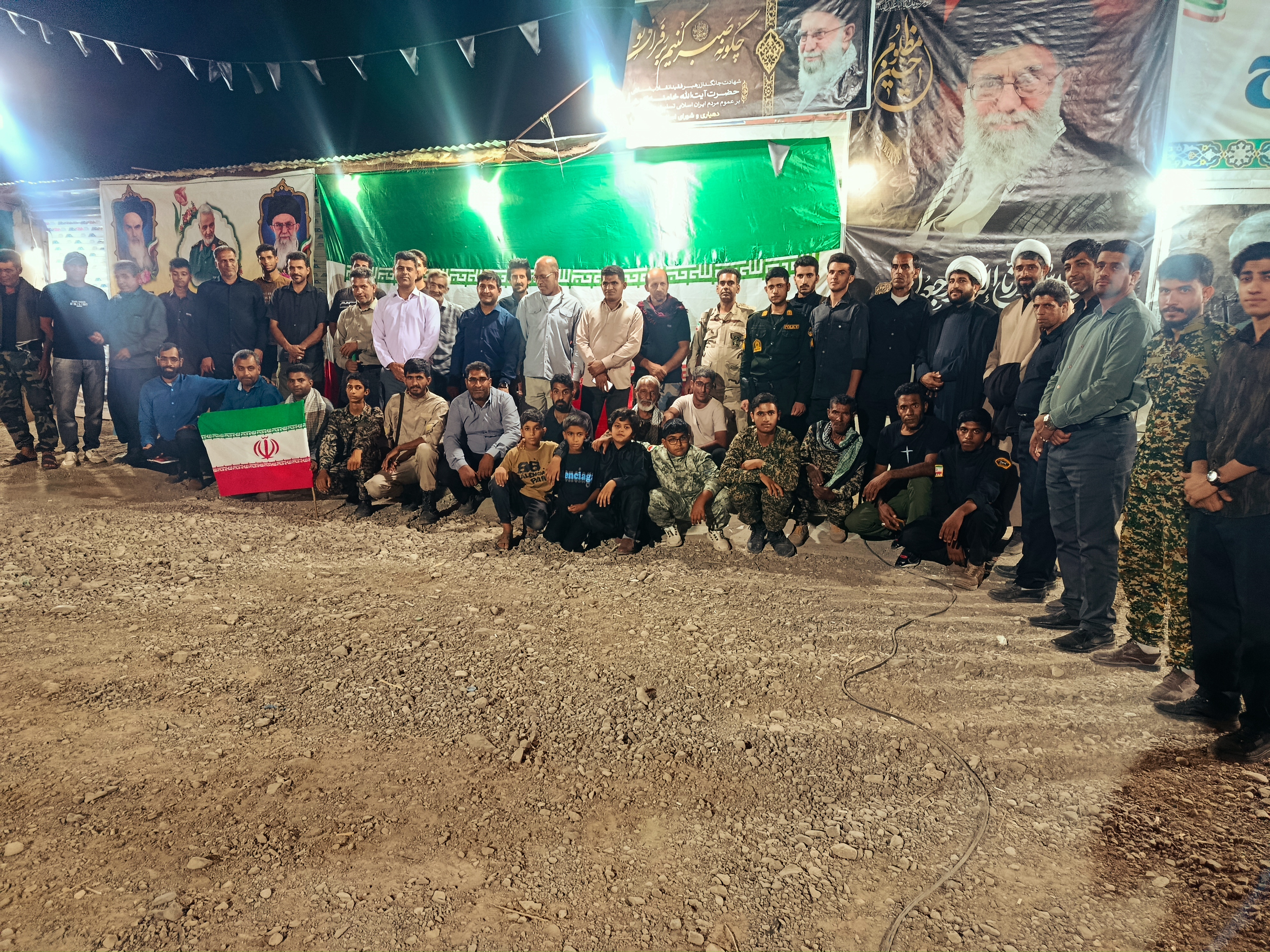 گوشه ای از شب های اقتدار در روستای بزرگ طرج